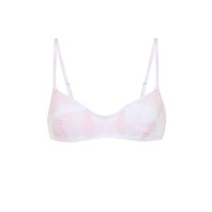 SOLID & STRIPED Rachel tie-dye bikini top